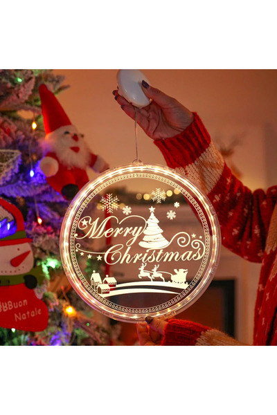 Choice 16 سم عيد ميلاد سعيد 2 أضواء LED خرافية لعيد الميلاد المجيد سانتا كلوز...