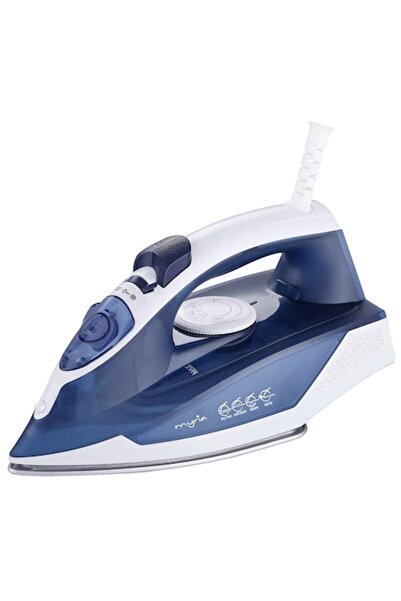 MyRia MY4557 Iron, 2200W, 70g/min, 260ml, ceramic soleplate, blue-white