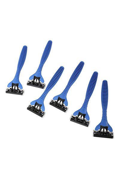 Lawazim شفرات حلاقة رجالية للاستخدام مرة واحدة، عبوة من 3 شفرات، 6 قطع