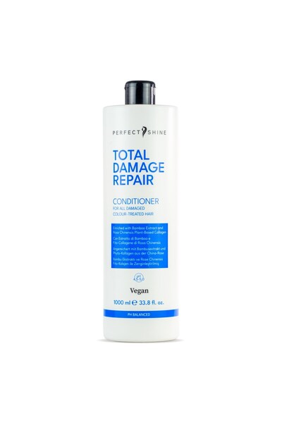 PERFECT SHINE Total Damage Repair Bamboo and Rose Extract Repairing Strengthe...