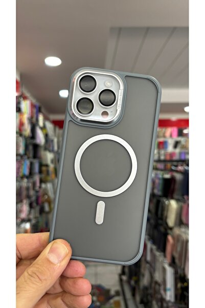 darkpower غطاء هاتف صلب غير لامع متوافق مع ميزة MagSafe لهاتف آيفون 16 برو ماكس