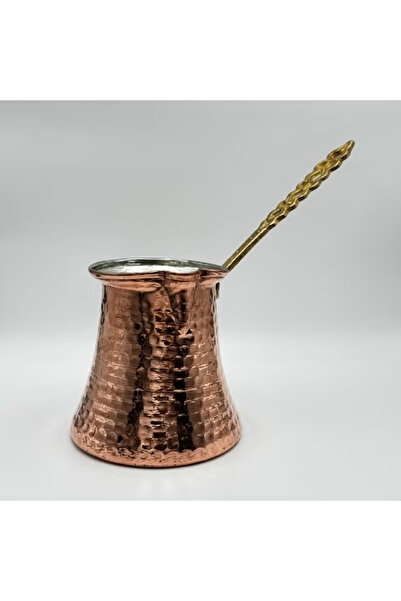 Generic Handmade Copper Coffee Pot – Chic Copper Color, Authentic Ottoman Style, Made in Turkey