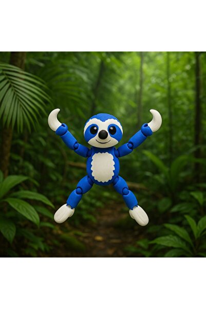 PrintForge Figurina Snuggle slinky, 3D articulata, PrintForge, 7x7x3 cm, PLA,...