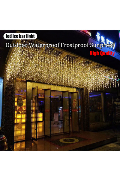 Generic Christmas garden courtyard outdoor lights LED waterproof light strings ambient lights