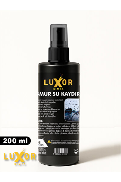Luxor Kimya Yağmur ve Su Kaydırıcı 200 ML