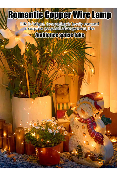 Generic Christmas garden courtyard outdoor lights LED waterproof light strings ambient lights