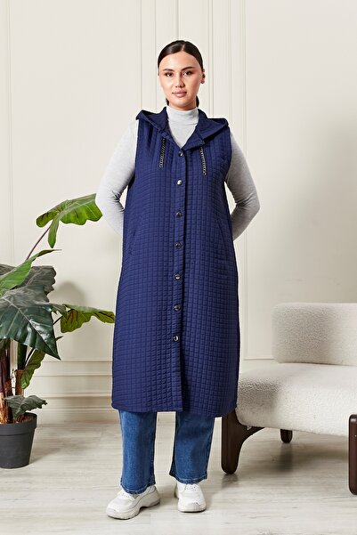 Ferace Women's Plus Size Quilted Vest