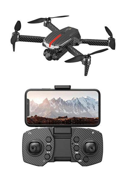 yollayenilensin C13S Ultra Karbon Desenli Çift Kameralı Drone – 360° Roll, Tek Tuş Kalkış/İniş, HD Kamera
