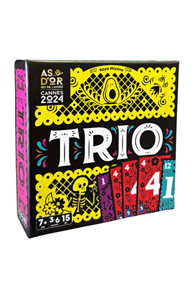 Da Vinci Board Game Trio Kutu Oyunu (Türkçe)