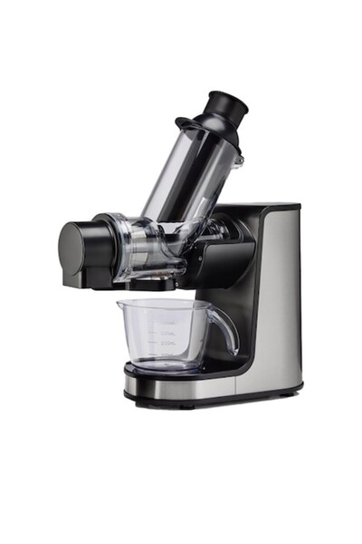 Gorenje JC200BE Fruit and Vegetable Juicer, 0.4L, 200W, 1 Speed, Black-Silver