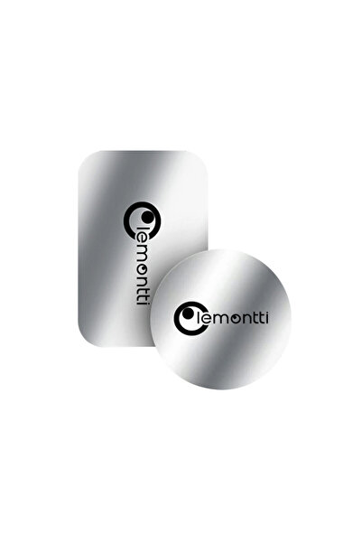 lemontti Set plăcuțe metalice pentru suport magnetic auto (2 buc/set)
