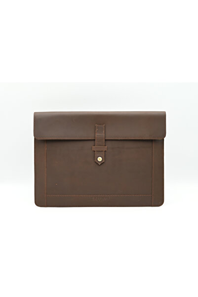 karenzi Handcrafted Genuine Leather Laptop Sleeve | 14-inch Velvet Lined Port...