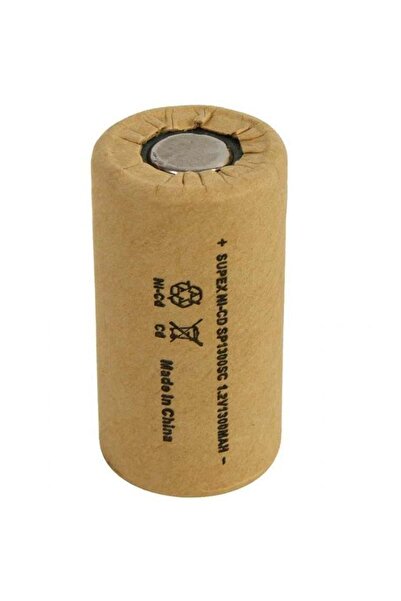 Supex SP1300-SC 1.2 Volt 1300 mAh Tekli Şarjlı Matkap Pili