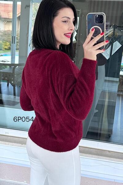 İnce Topuk Prive Series V Neck Knitwear Cardigan 6P054