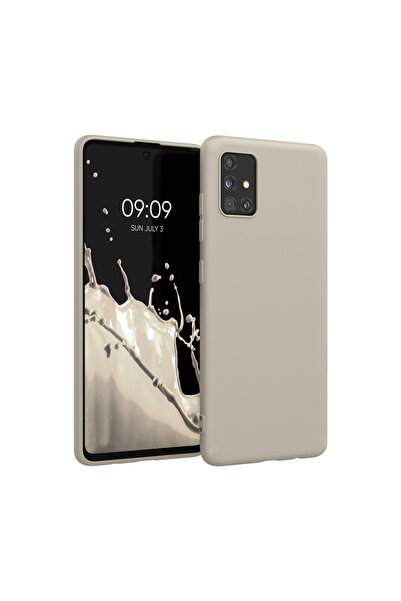 KWmobile Θήκη για Samsung Galaxy A51, Σιλικόνη, Γκρι, 51196.125
