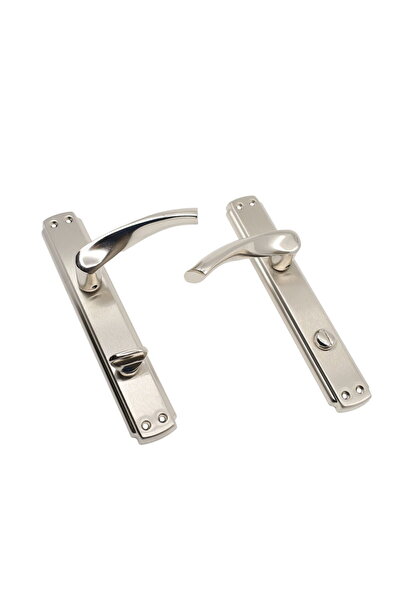 İnan مقبض باب طراز إيدا من النيكل الساتان للمرحاض الأيمن