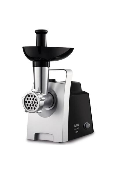 TEFAL HV1 NE109838 Meat Grinder, 1400W, 1.7 kg/min, accessories included, reverse function, stainles