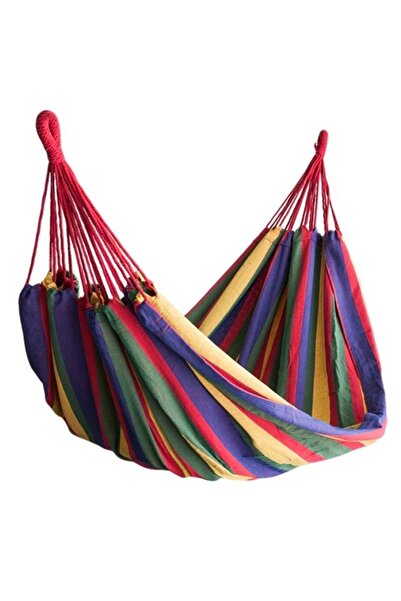 OEM Hamac Dublu 160x200 din bumbac ROSU