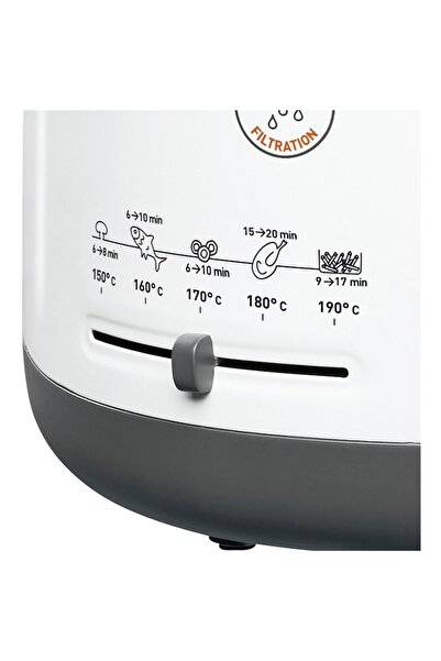 TEFAL Filtra One Fryer FF1621, 1900 W, 2.1 L, White/Black