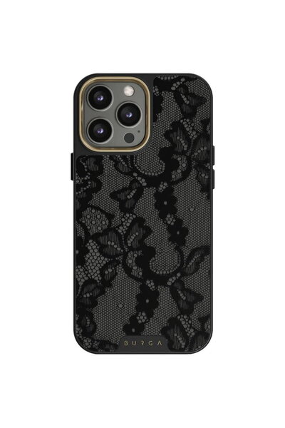 BURGA Husa Elite Gold Magnetic pentru iPhone 14 Pro