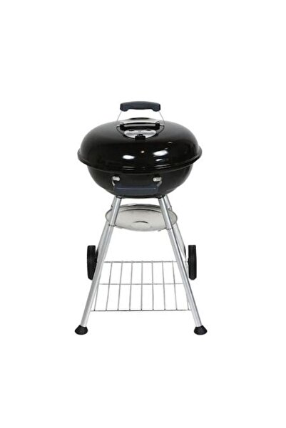 Grunman Kettle KY22018WB Charcoal Garden Grill, Detachable, Wheels & Lid, Steel, Ø47 cm