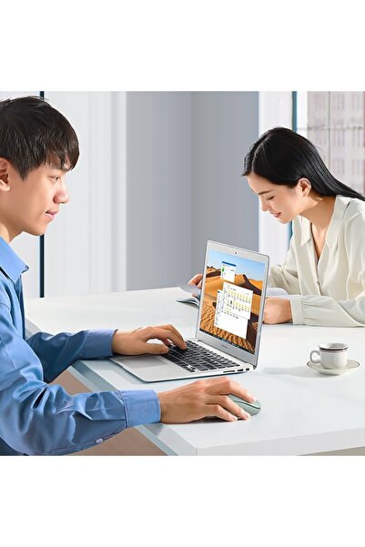 Ugreen Mouse wireless 800-2400 DPI, USB 2.4GHz, design compact și ergonomic, verde celadon