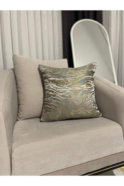 nissahome غطاء وسادة مزدوج الجوانب بنمط لارا مستورد