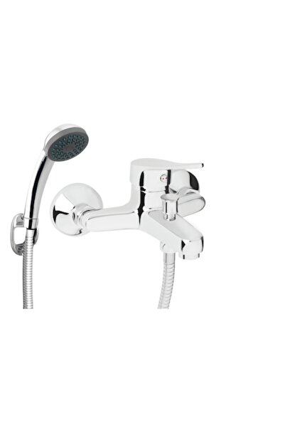 FERRO Baterie cadă/duș baie Deco BDC11 + accesorii, montare pe perete, monocomandă, cromată