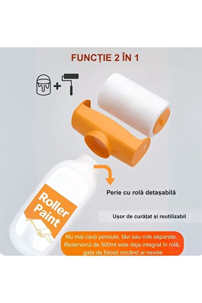 Super PAINT ROLLER FOR WALL REPAIR - CLEAN PROTM WITH 500ML TANK
