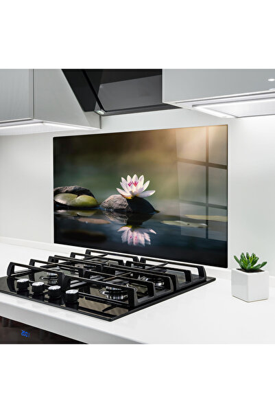 Arthub Panou Sticla Bucatarie, Protectie aragaz, Termorezistent, Feng-shui, G...