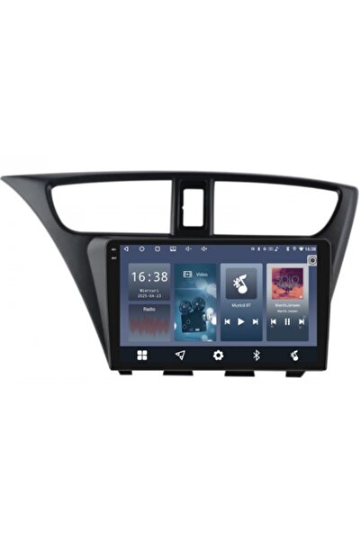 Piloton Navigație Android pentru Honda Civic 9 Hatchback (2011-2015) 9" 2GB/3...