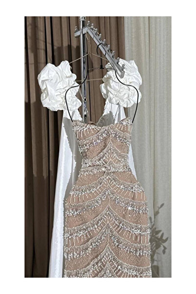 ADORA Fully embroidered evening dress