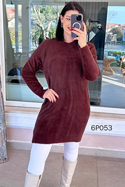 İnce Topuk Prive Series Bearded Knitwear Tunic 6P053