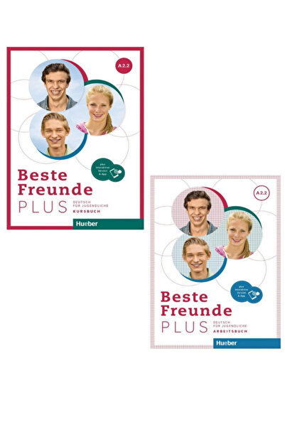 Hueber Yayınları Beste Freunde Plus A2.2 Course Book / Workbook Plus Interact...