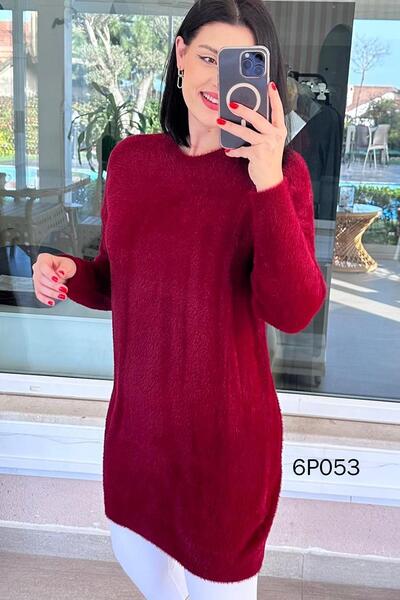 İnce Topuk Prive Series Bearded Knitwear Tunic 6P053