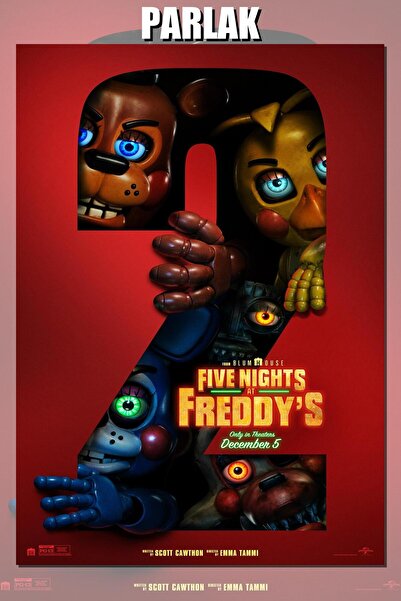 CALLWOOD Five Nights at Freddy's 2 Film Poster Duvar Kağıdı Yüksek Kalite Baskı