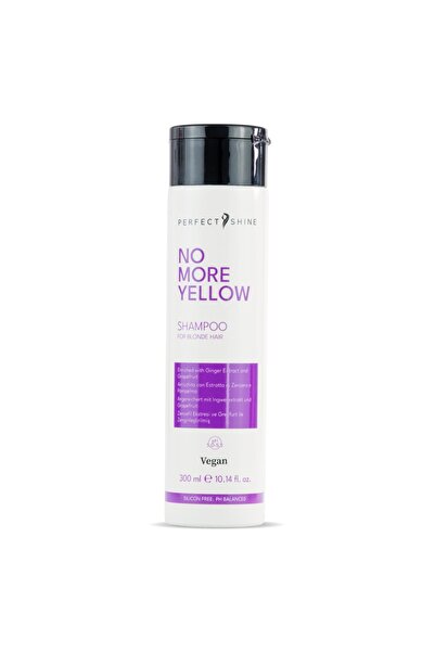 PERFECT SHINE No More Yellow Purple Shampoo with Keratin for Yellowish Grey P...