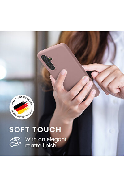 KWmobile Case for Samsung Galaxy A54 5G, Purple, Silicone, KWM000018FR042C