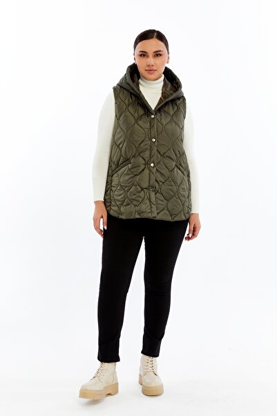 sehatex Short Quilted Hooded Vest