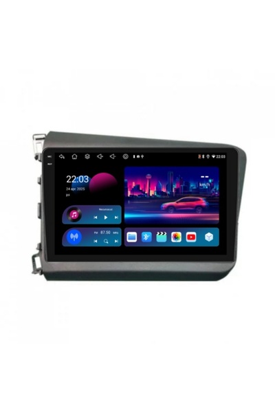 Piloton Navigație dedicată pentru Honda Civic 9 Sedan (2011-2015) 9 inch 4GB/...
