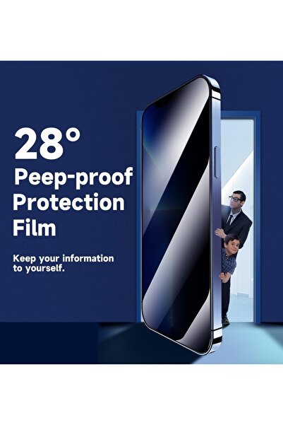 SONORH Privacy Glass Film compatible with iPhone 12 Pro, SONORH, Quick Installation, High Protection