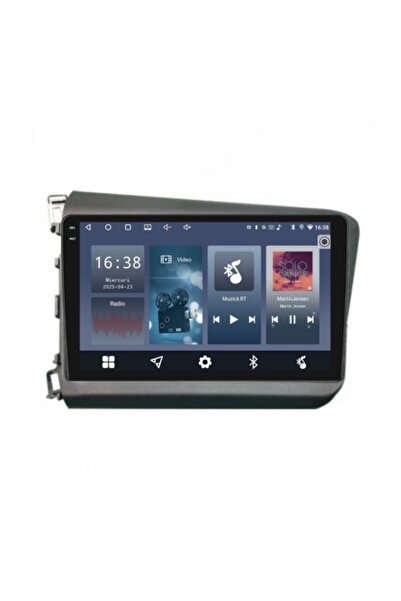 Piloton Navigație dedicată pentru Honda Civic 9 Sedan (2011-2015) - ecran Qua...