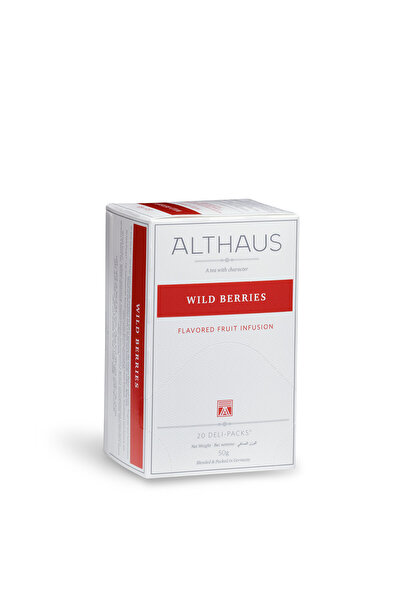 Althaus Tea Bag DELI PACK Wild Berries forest fruit infusion Bag 1.75 g - 20 ...