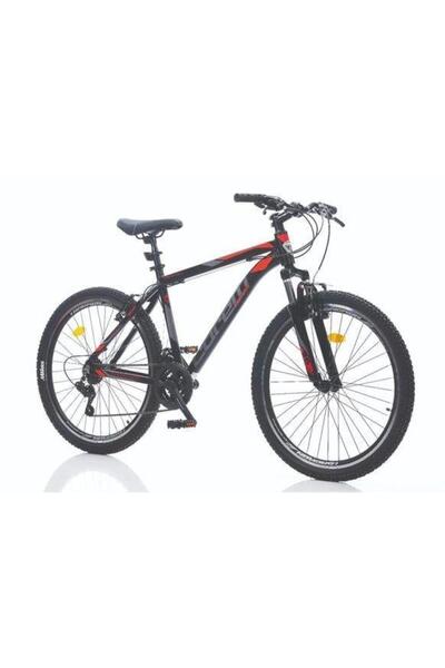 Corelli Snoop 3.4 29 Jant 21 Vites 46cm Kadro Siyah/Kırmızı/Gri Dağ Bisikleti V Fren