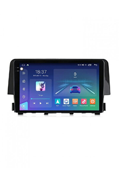 NAVI-ABC Dedicated Navigation for Honda Civic 10 (2015-2021) 9.5in 2K QLED, 4GB RAM, 64GB, Octa-Core, 4G