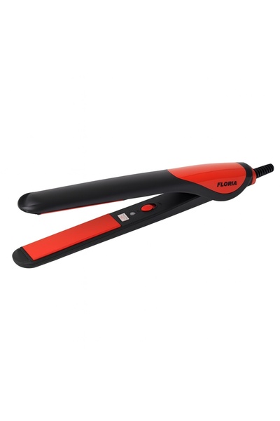 Floria ZLN 8991 Hair Straightener 25 W Ceramic Antistatic Red/Black