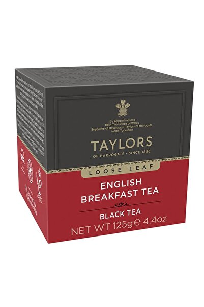 TAYLORS English Breakfast Black Tea, Carton Box, Leaves, 125 gr.