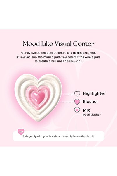 M&L Beauty A luxurious pink blush and eyeshadow with a natural finish, perfect for everyday makeup.