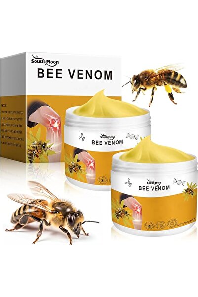 Arabest عبوة من قطعتين من كريم سم النحل الاحترافي الجديد، كريم ممتاز للمفاصل والعظام بسم النحل، يهدئ الرقبة