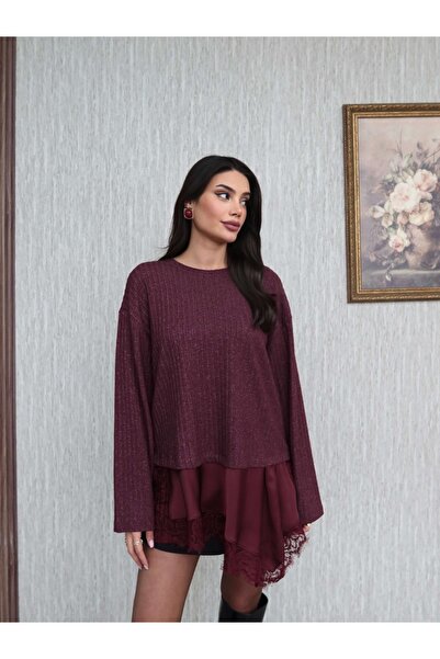 ESRAHELVACI Lace Detail Knitwear Sweater